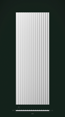 Гипсовая 3D панель Д24 1500х600 мм